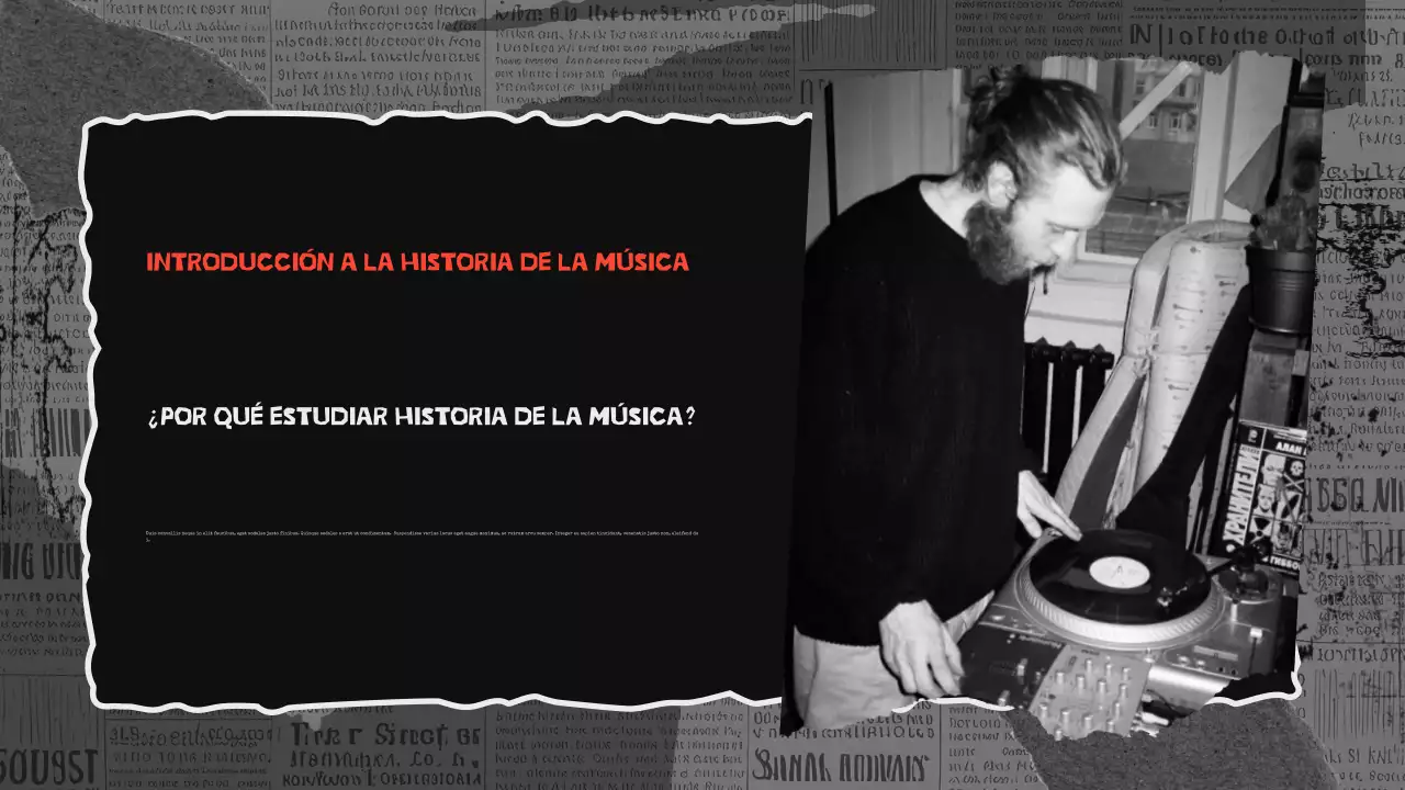 presentación de música urbana negra