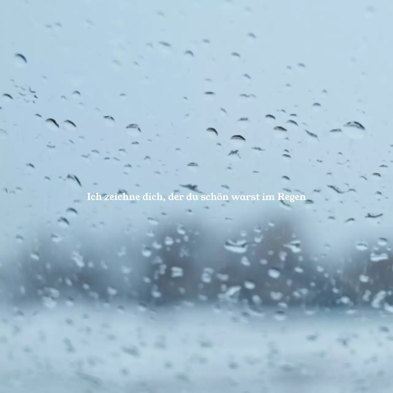 Hellblaues minimalistisches Sentiment