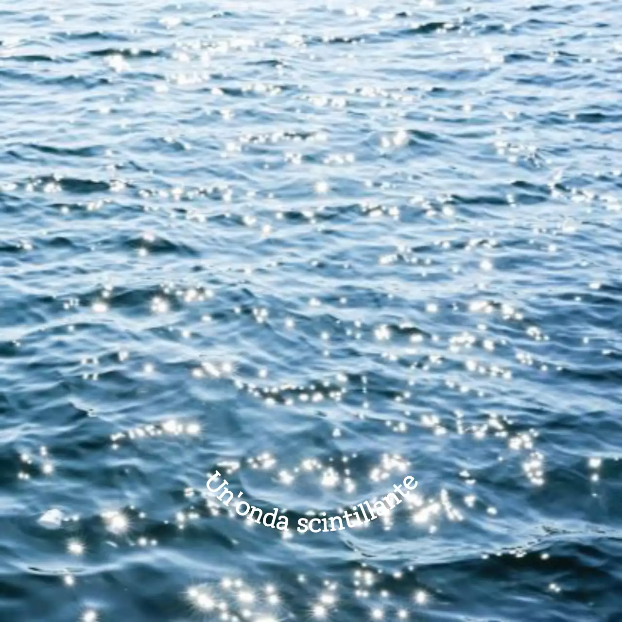 Blu Semplice Bagliore Naturale