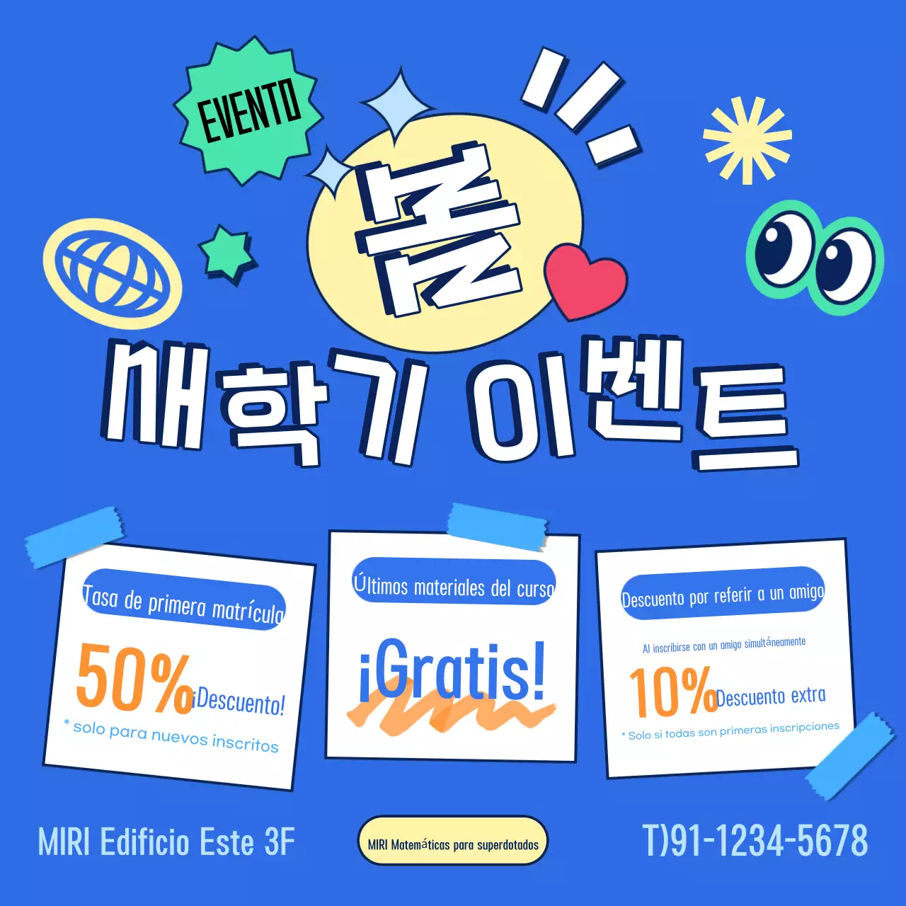 Promover los actos de formación de los "blue pop