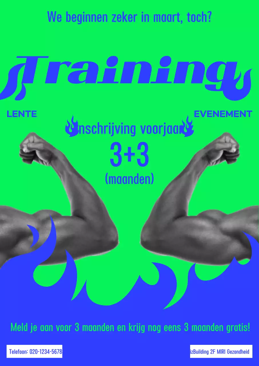 Lichtblauw contrast oefenevenement