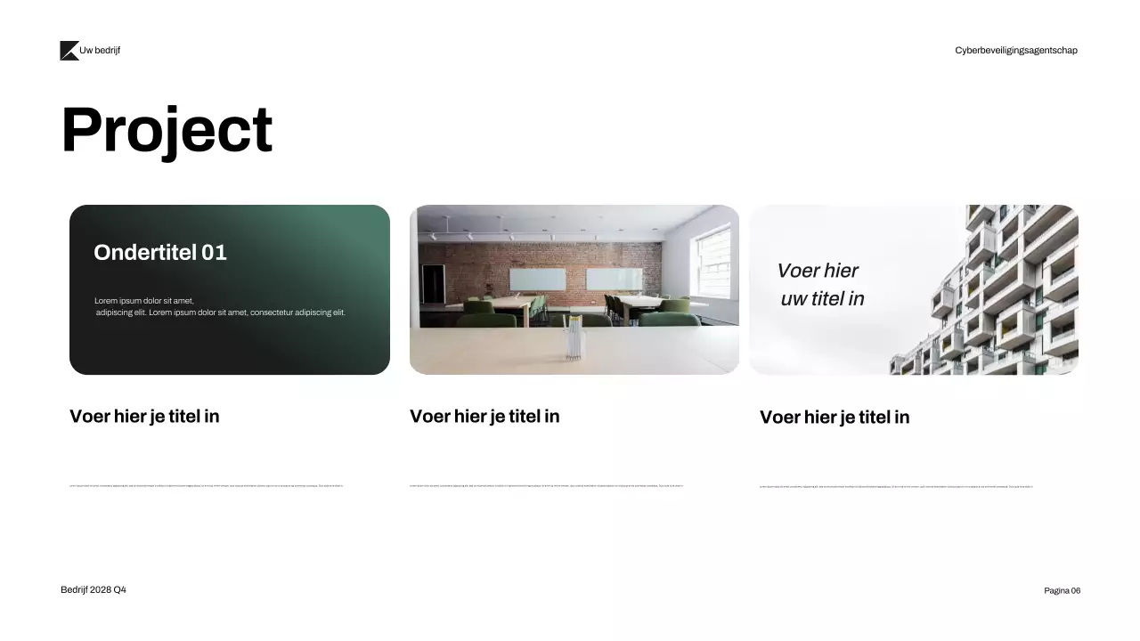 Presentatie over moderne cyberbeveiliging van Black Green