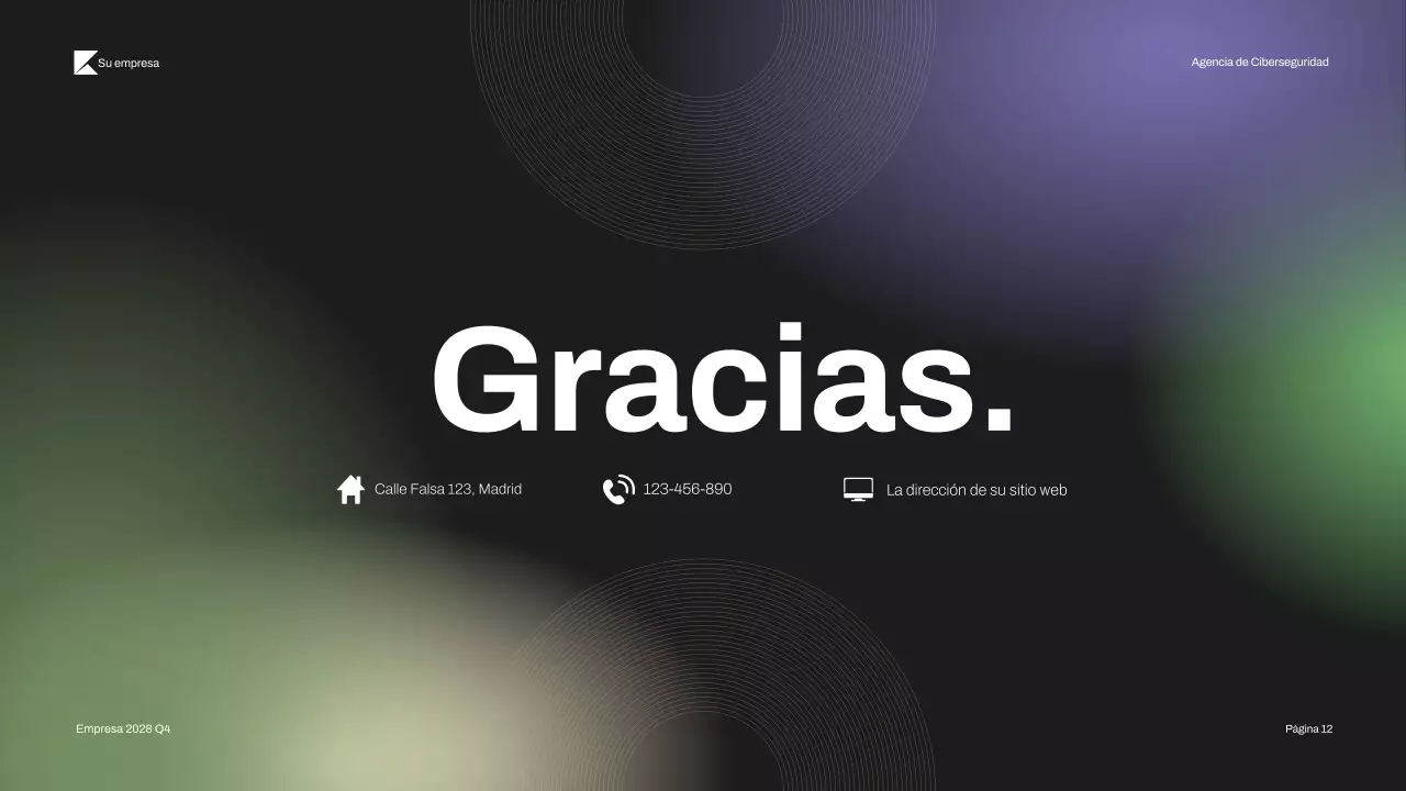 Presentación de la ciberseguridad moderna de Black Green