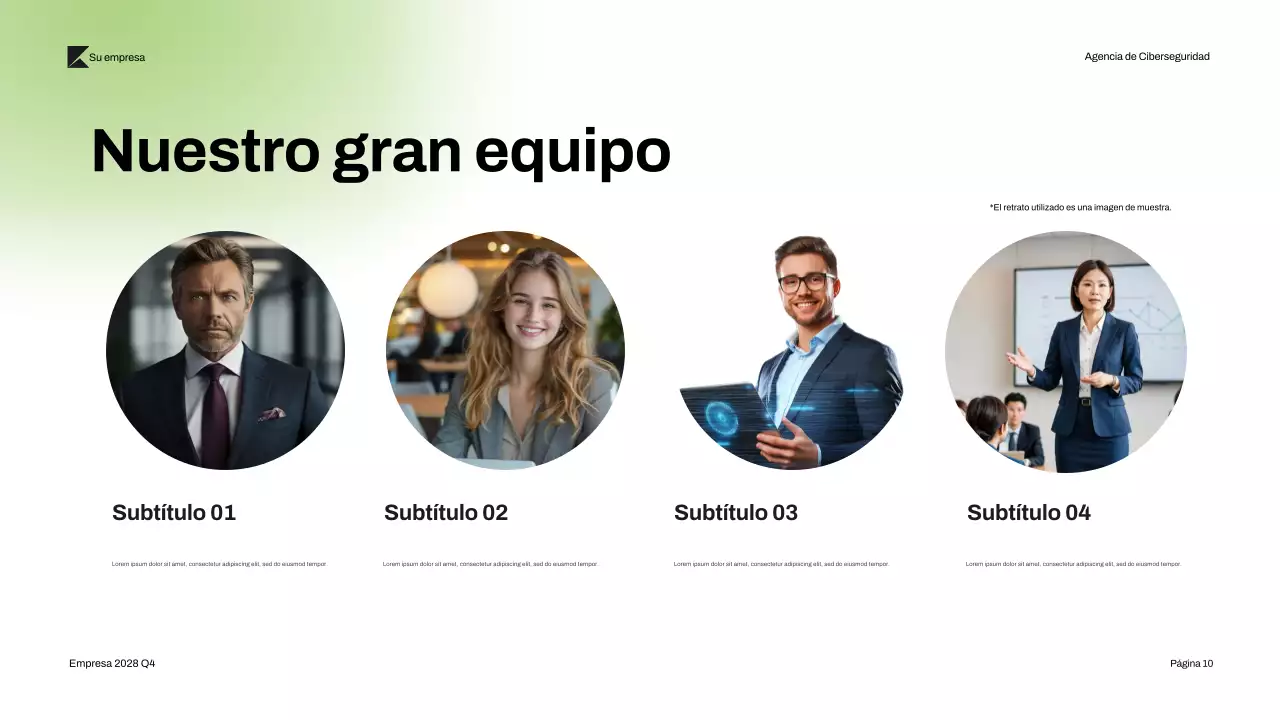 Presentación de la ciberseguridad moderna de Black Green