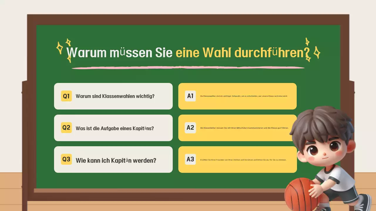 Abstrakter Wahlleitfaden