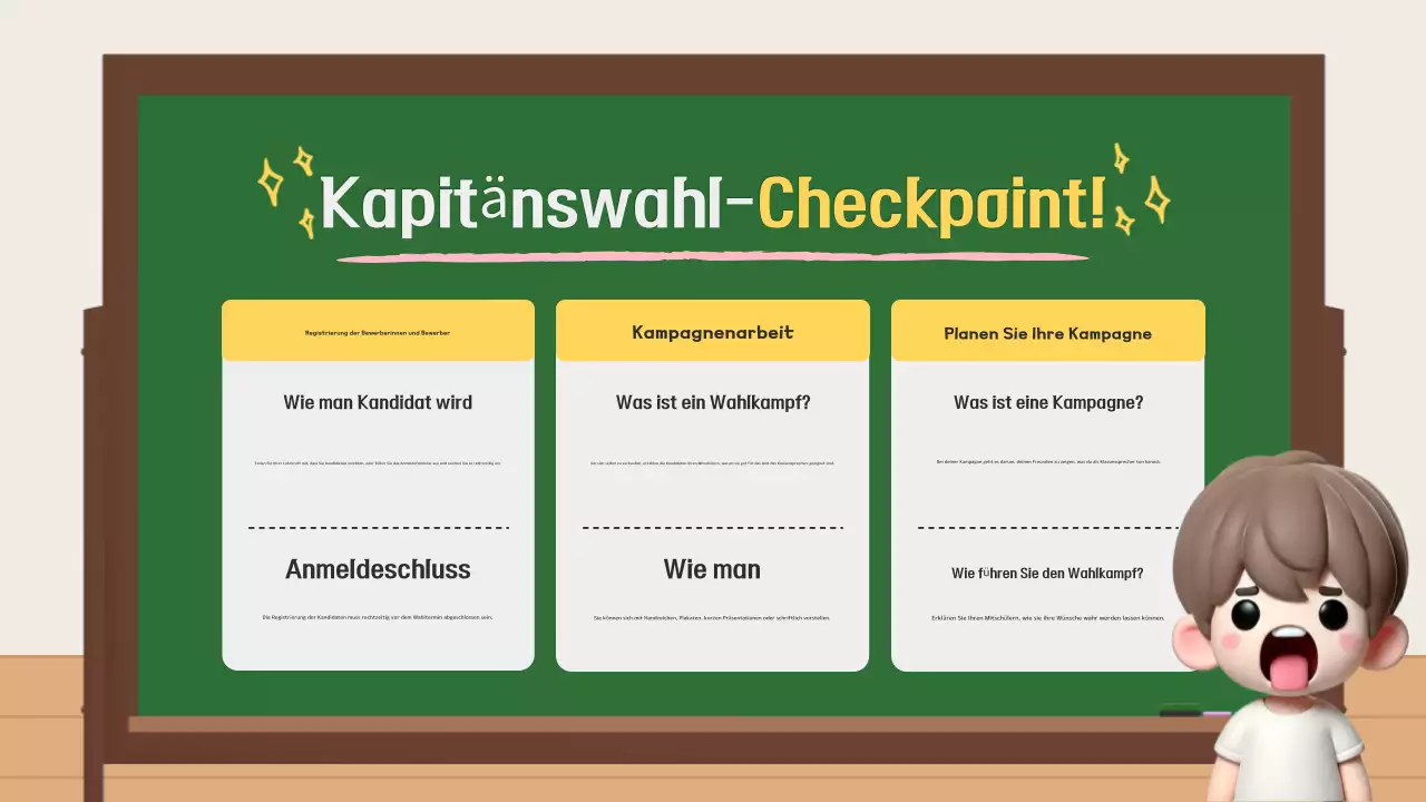 Abstrakter Wahlleitfaden