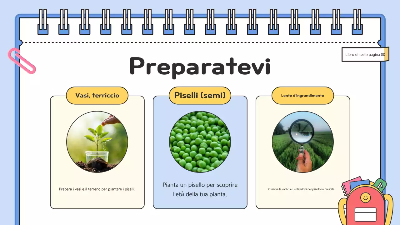 Risorse didattiche per la scienza con coccodrillo azzurro