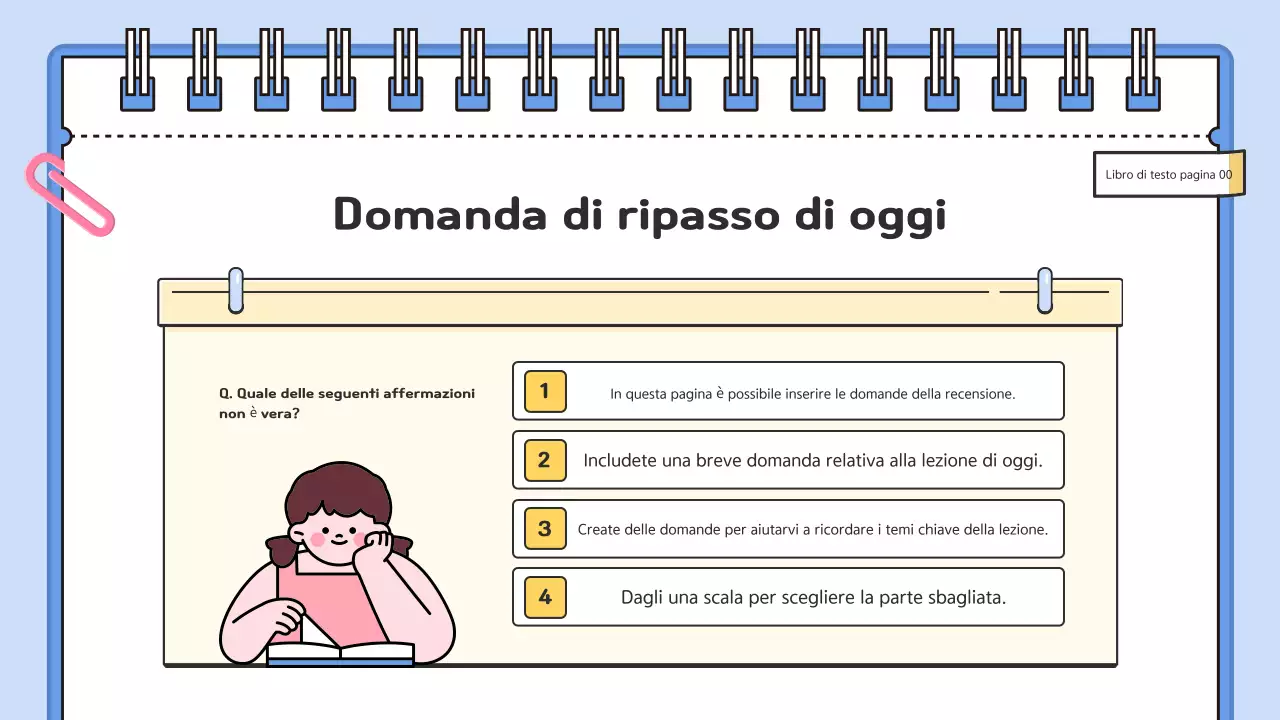 Risorse didattiche per la scienza con coccodrillo azzurro