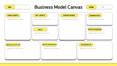 yellow modern business plan