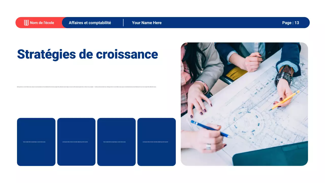 Matériel de présentation de l'enseignement général moderne