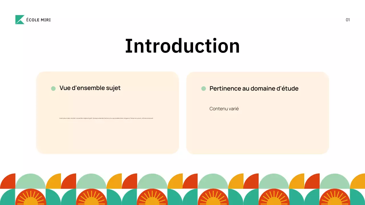 cours académique de géométrie verte