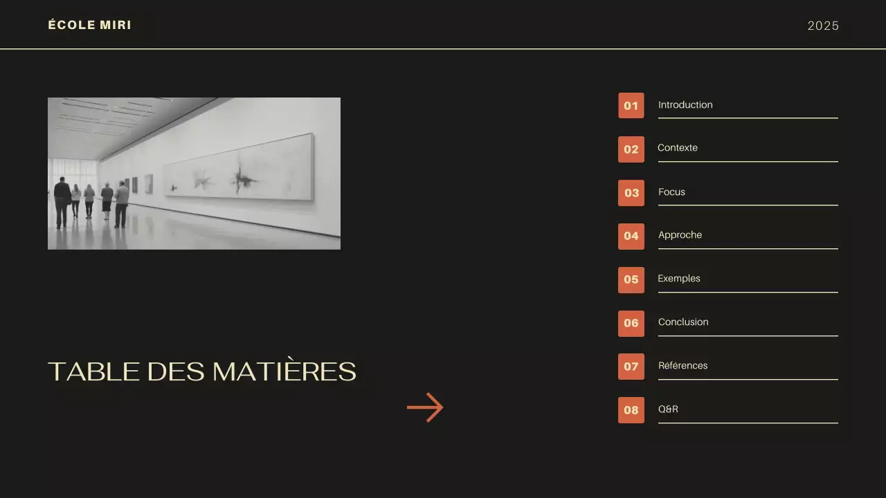 orange moderne académique introduction éducation cours présentation