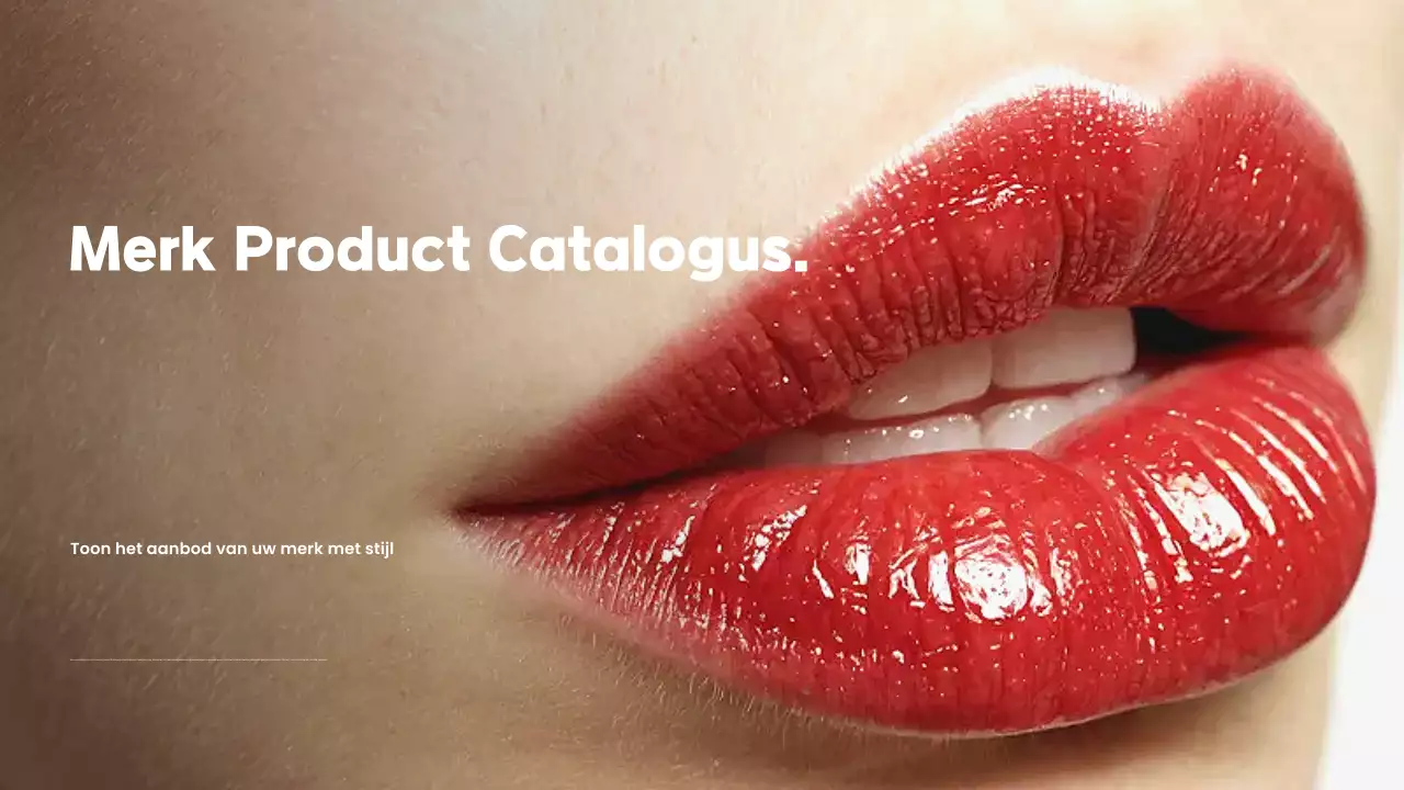 promotie rode moderne productcatalogus