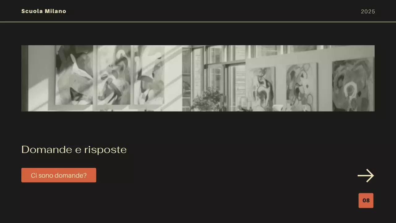 arancione moderna introduzione accademica presentazione del corso di istruzione