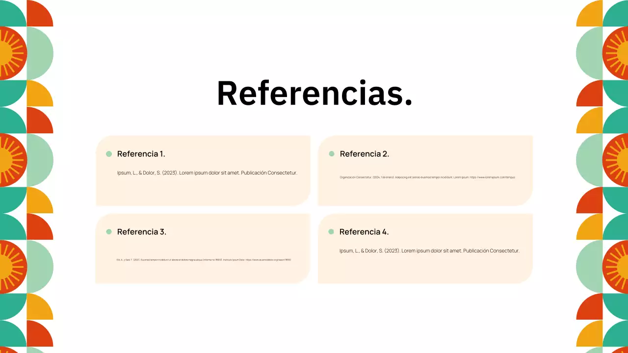 curso académico de geometría verde