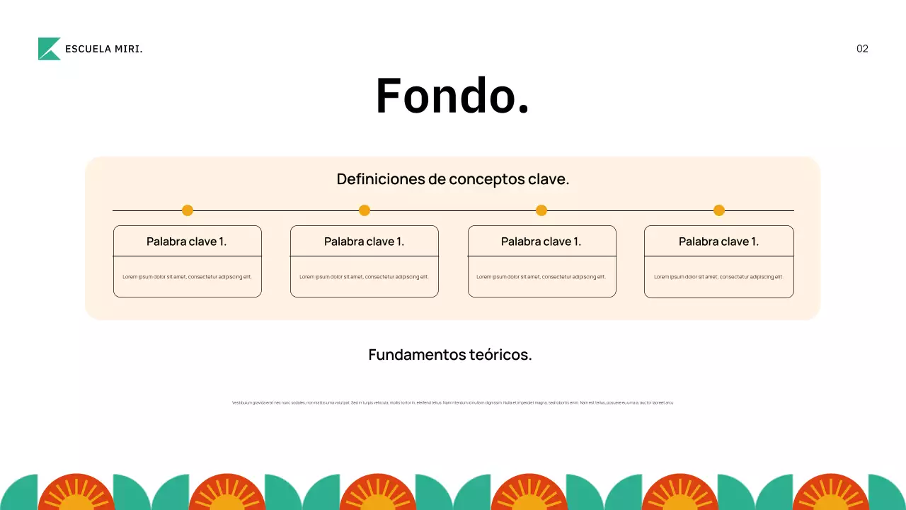 curso académico de geometría verde
