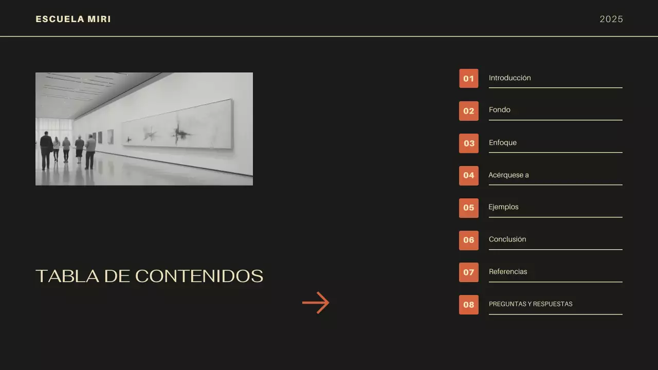 presentación del curso de introducción a la educación académica moderna orange