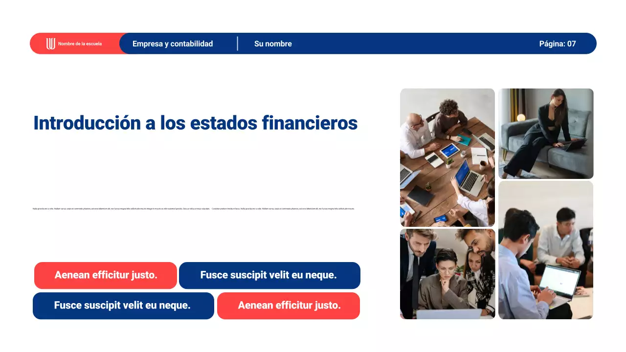 Material de presentación del Aprendizaje General Moderno