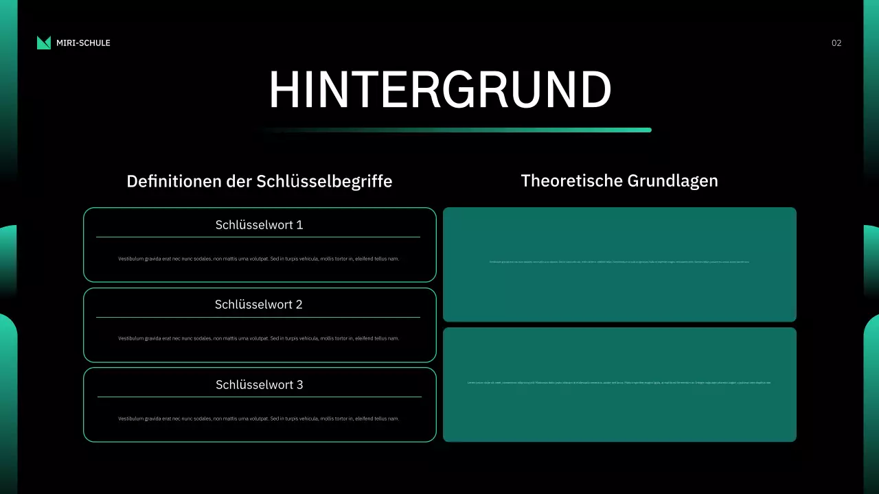 Grüner moderner Computerkurs Präsentation