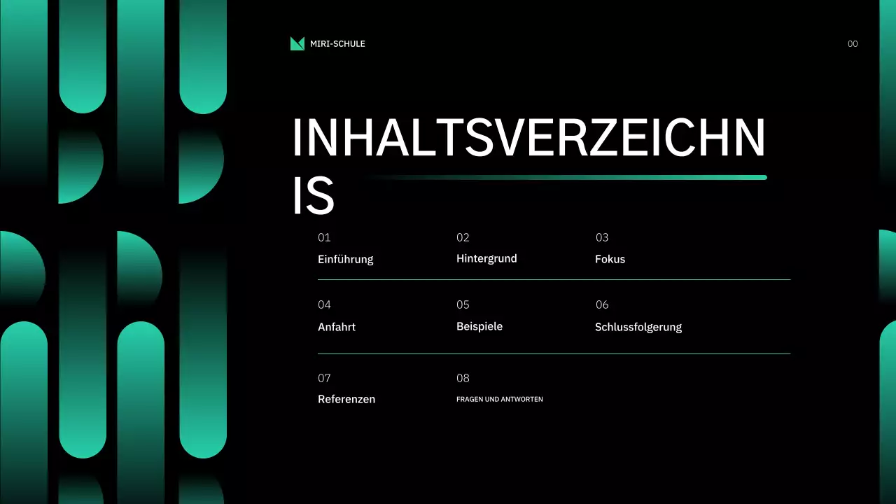 Grüner moderner Computerkurs Präsentation
