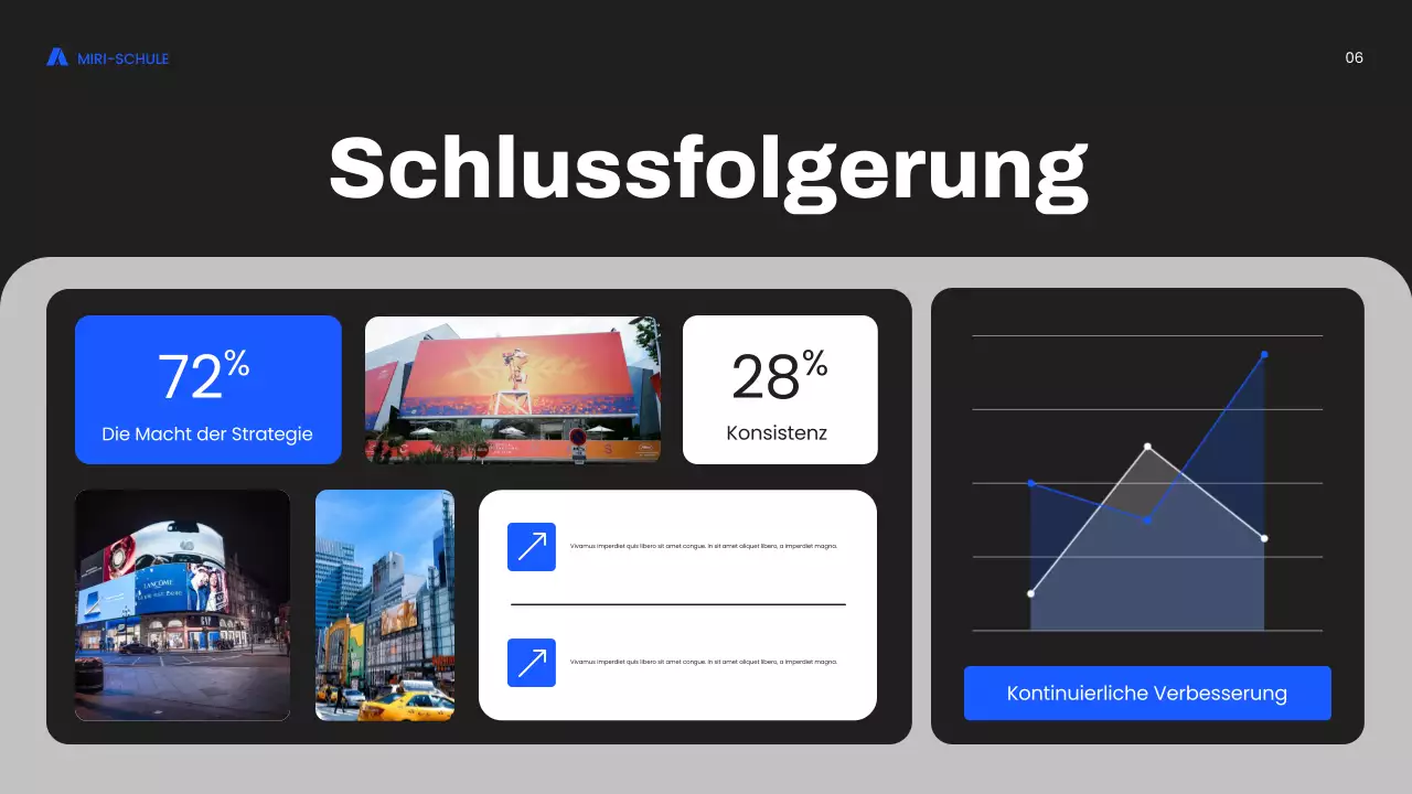 blue modern marketing Kurs