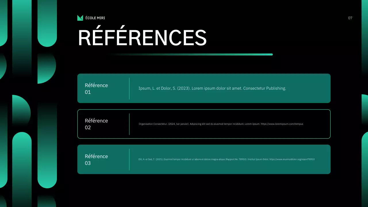 présentation du cours d'informatique moderne verte