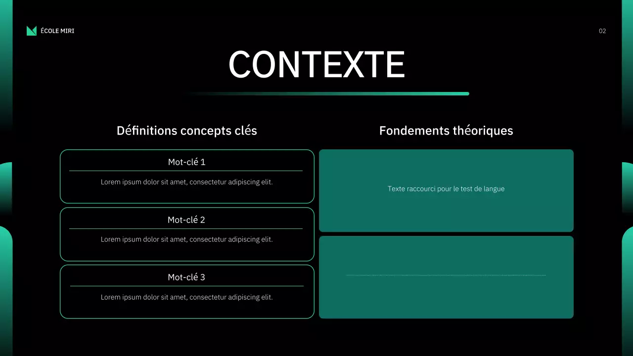 présentation du cours d'informatique moderne verte
