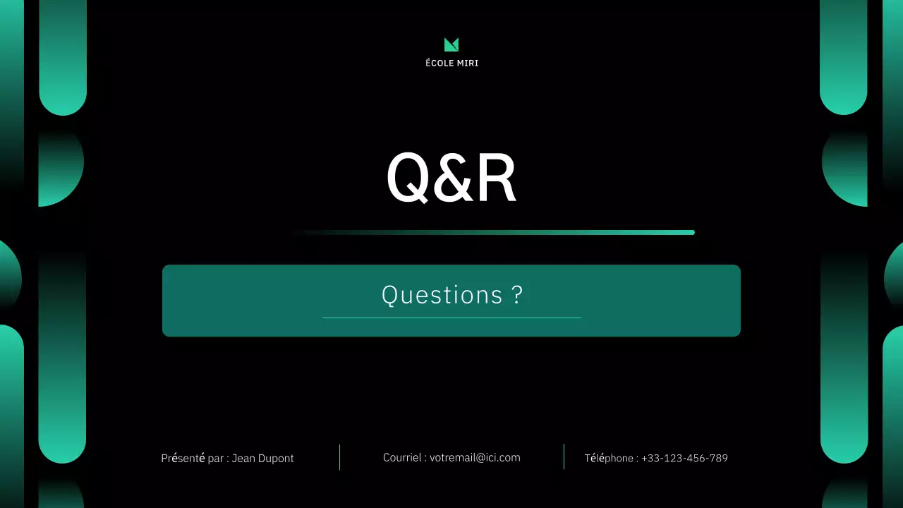 présentation du cours d'informatique moderne verte