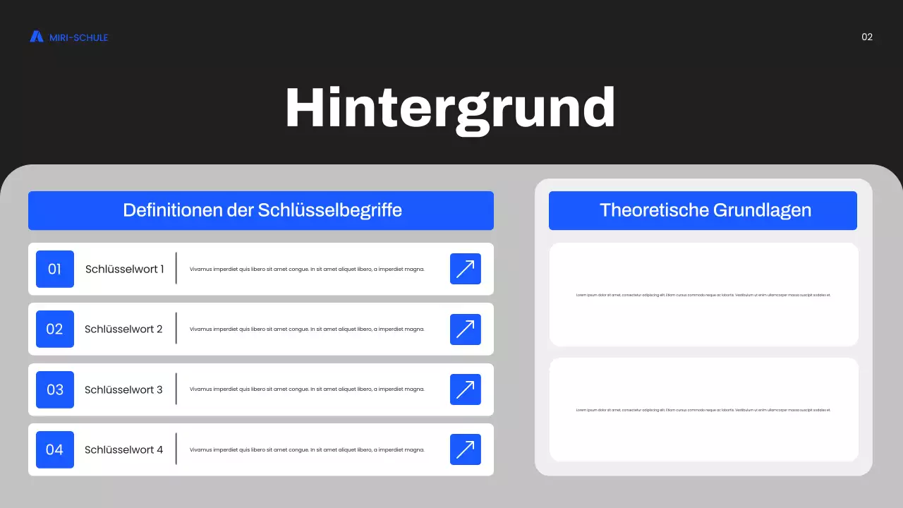 blue modern marketing Kurs