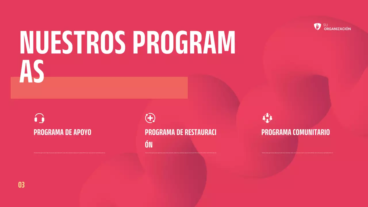 Resumen no lucrativo