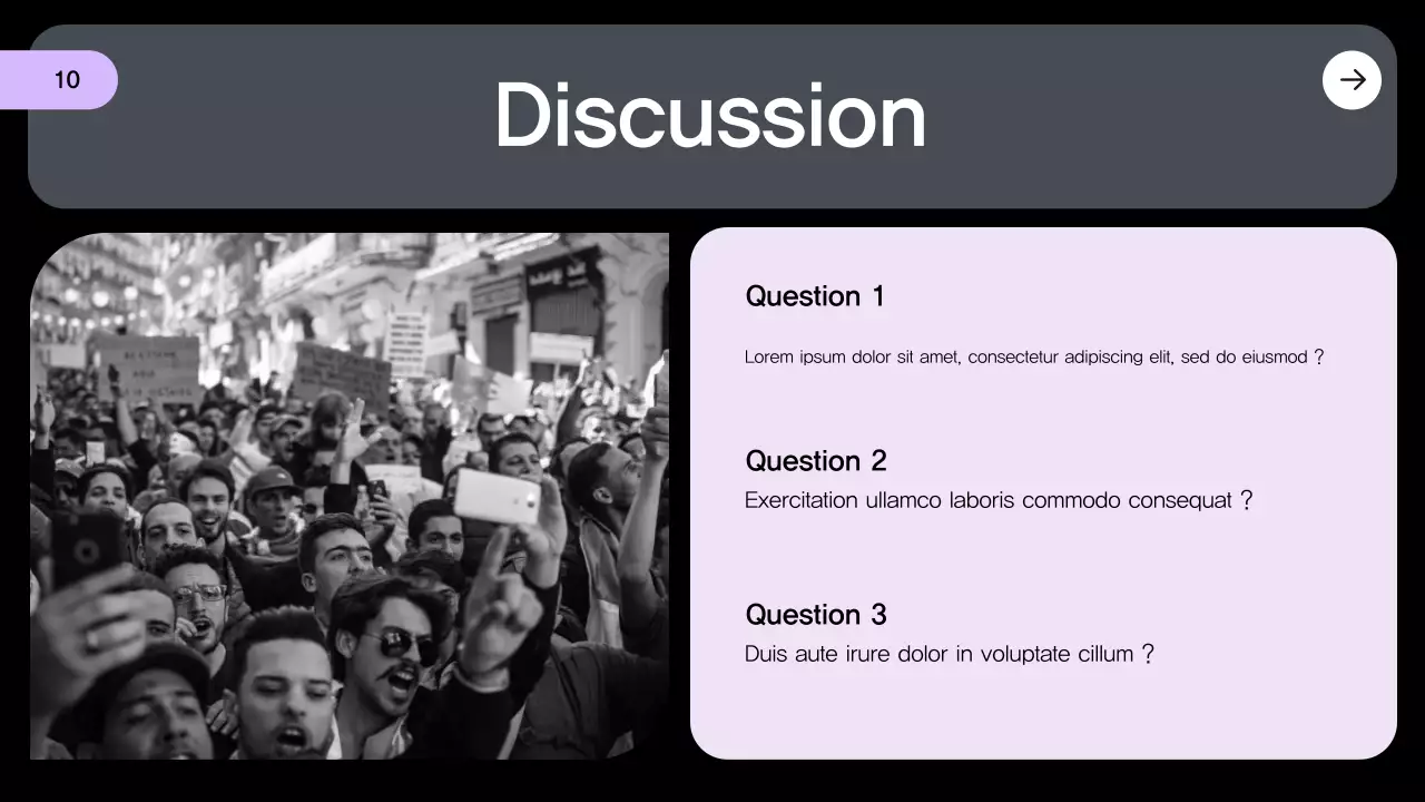 annonce civile moderne de couleur pourpre