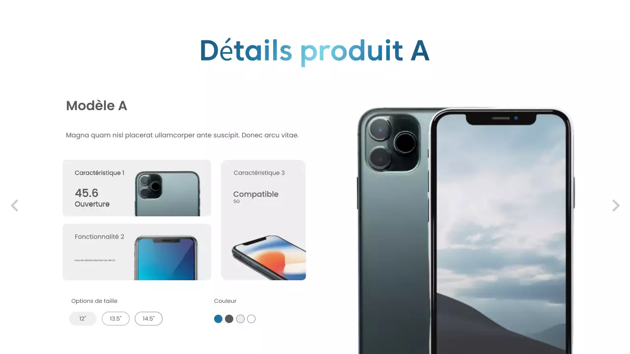 blanc moderne promotion e-commerce