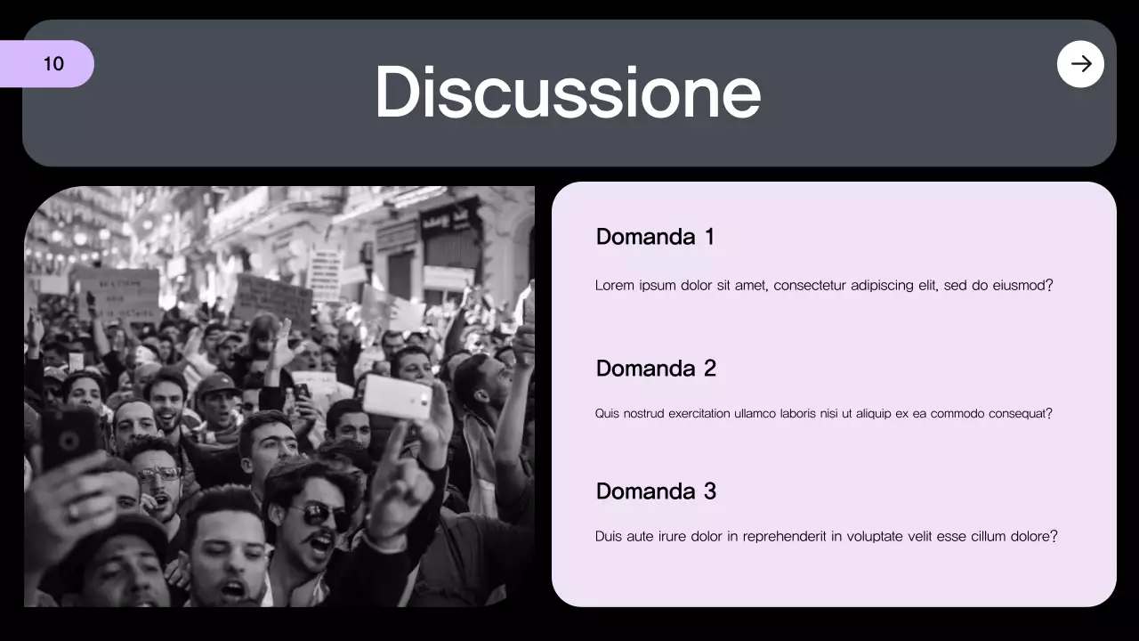 annuncio civile moderno viola