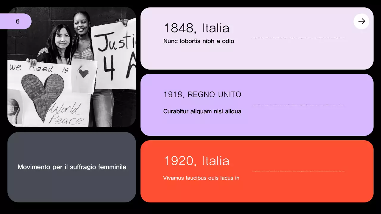 annuncio civile moderno viola