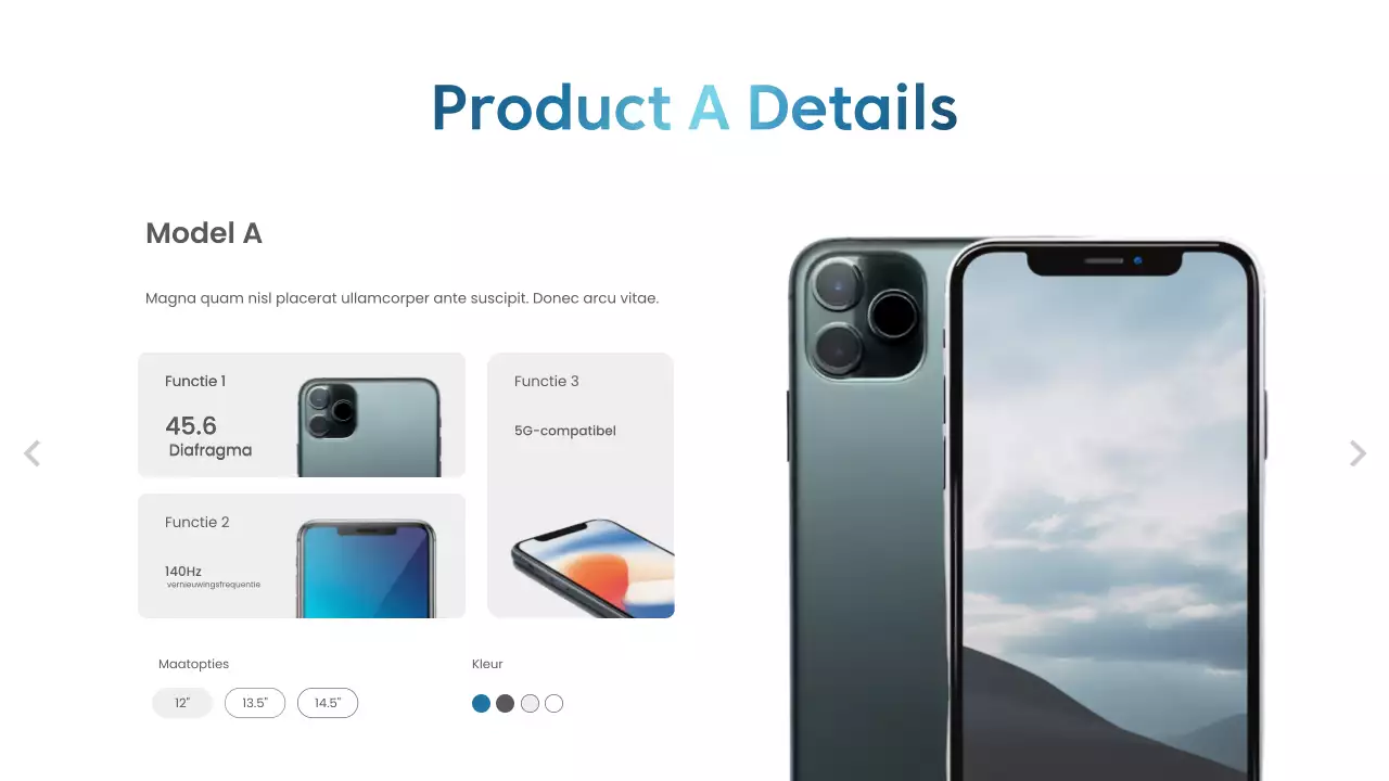witte moderne e-commerce promotie