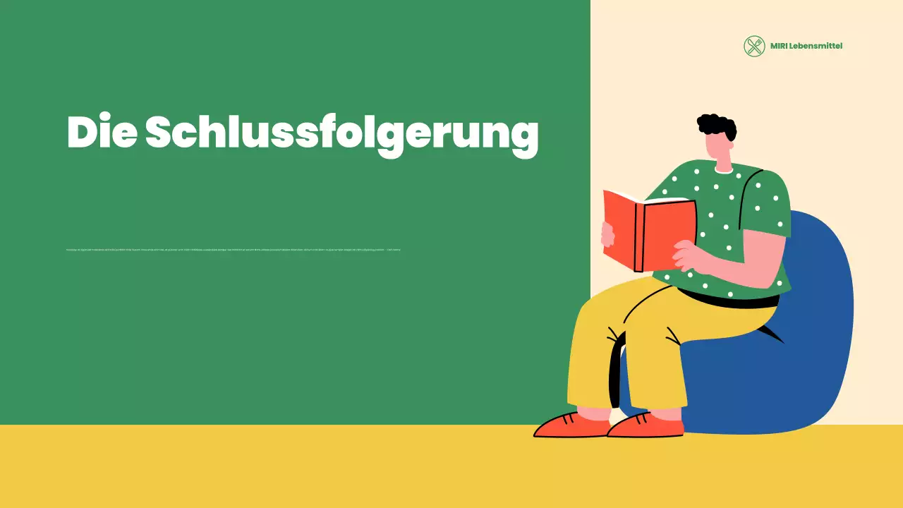 grüne moderne gemeinnützige Präsentation