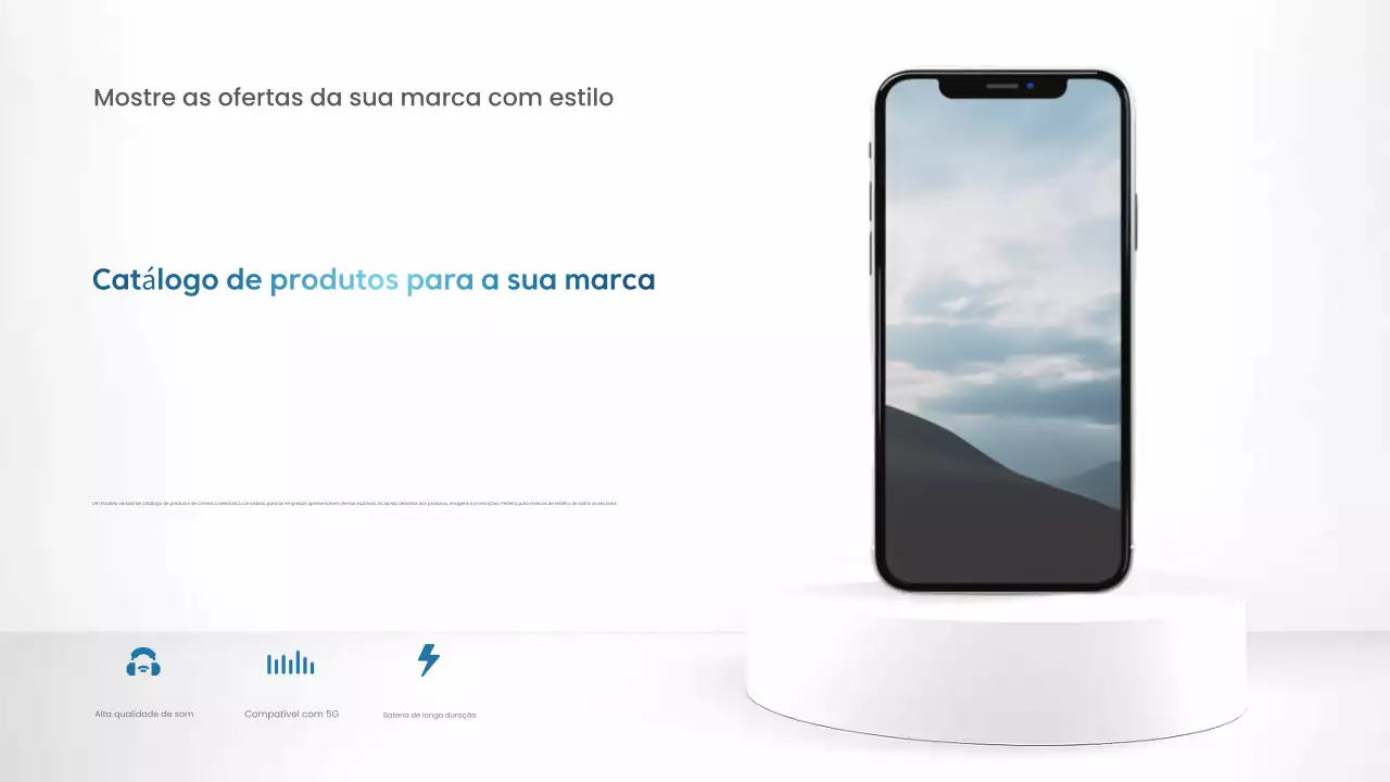 promoção de comércio eletrónico moderno branco