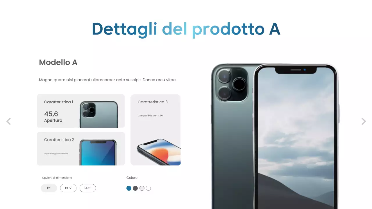 promozione del commercio elettronico bianco moderno