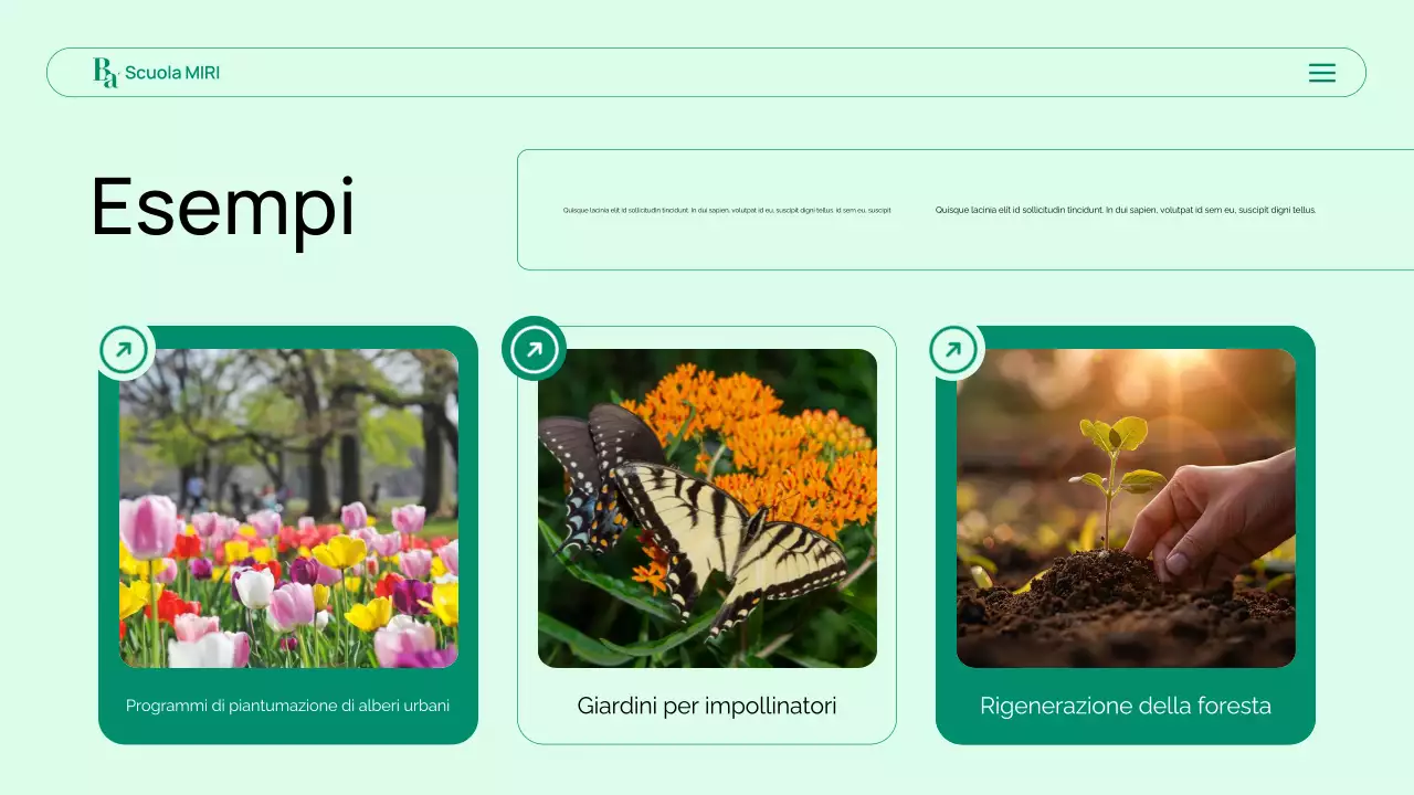 presentazione della biologia verde moderna