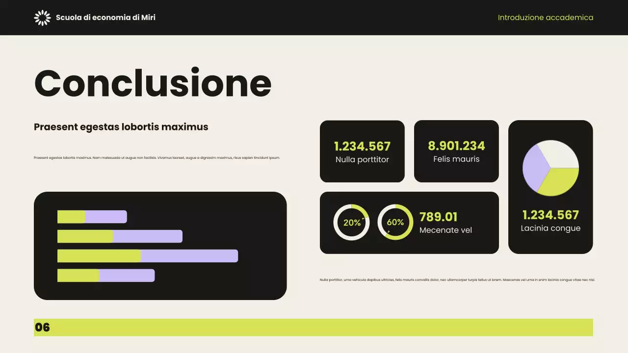 Presentazione dell'introduzione accademica