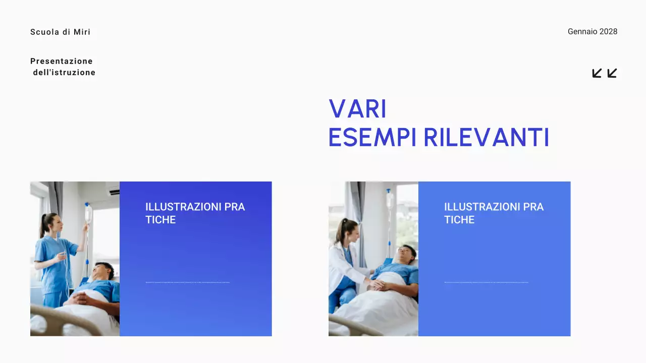 Blu Gradiente Minimal Istruzione superiore Materiale didattico generale