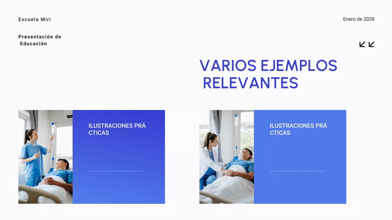 Gradiente azul Mínimo Educación superior Material didáctico general