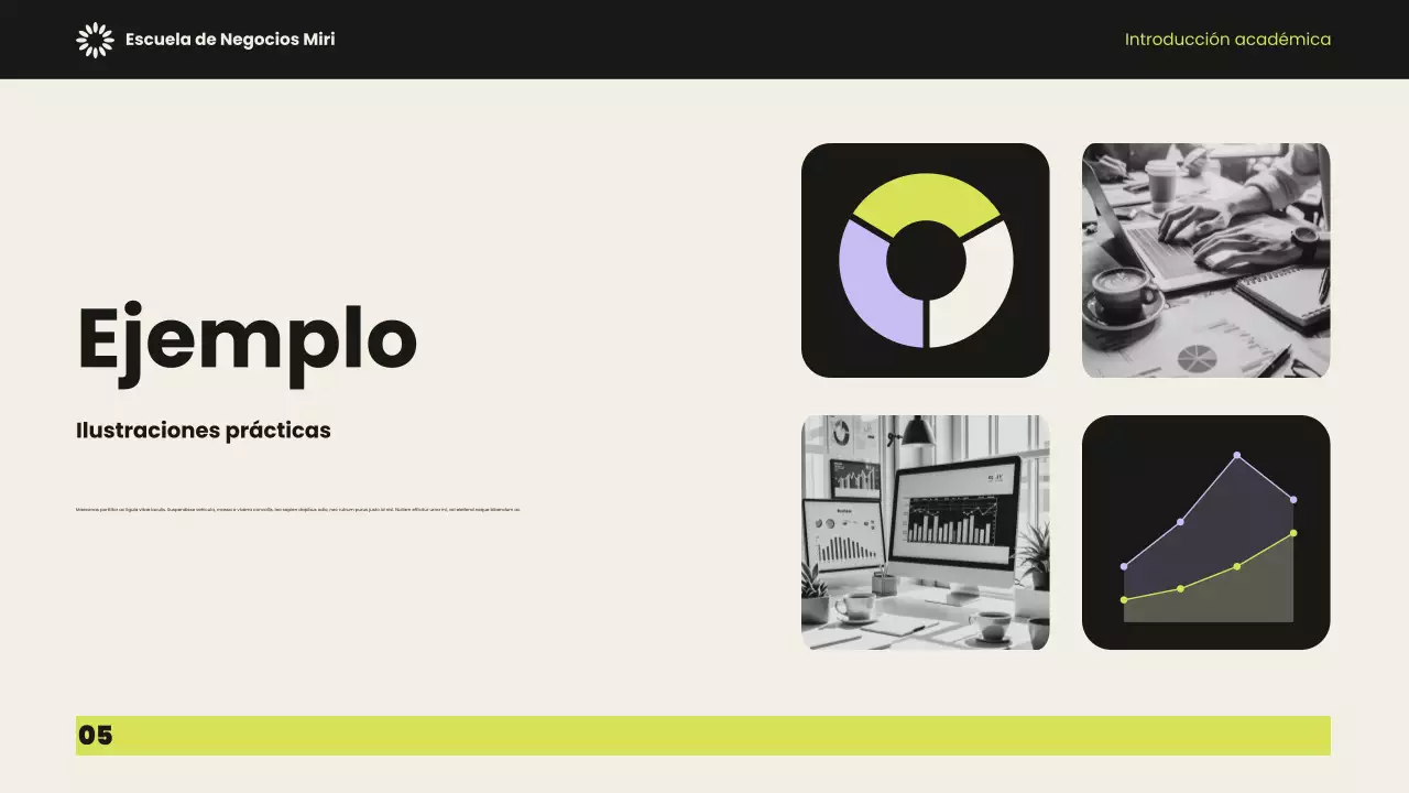 Presentación académica