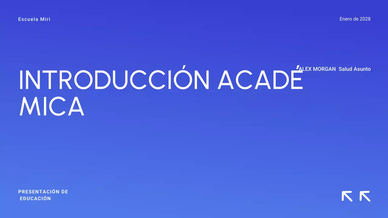 Gradiente azul Mínimo Educación superior Material didáctico general