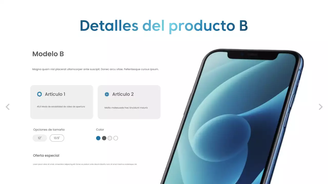 blanco promoción moderna de comercio electrónico