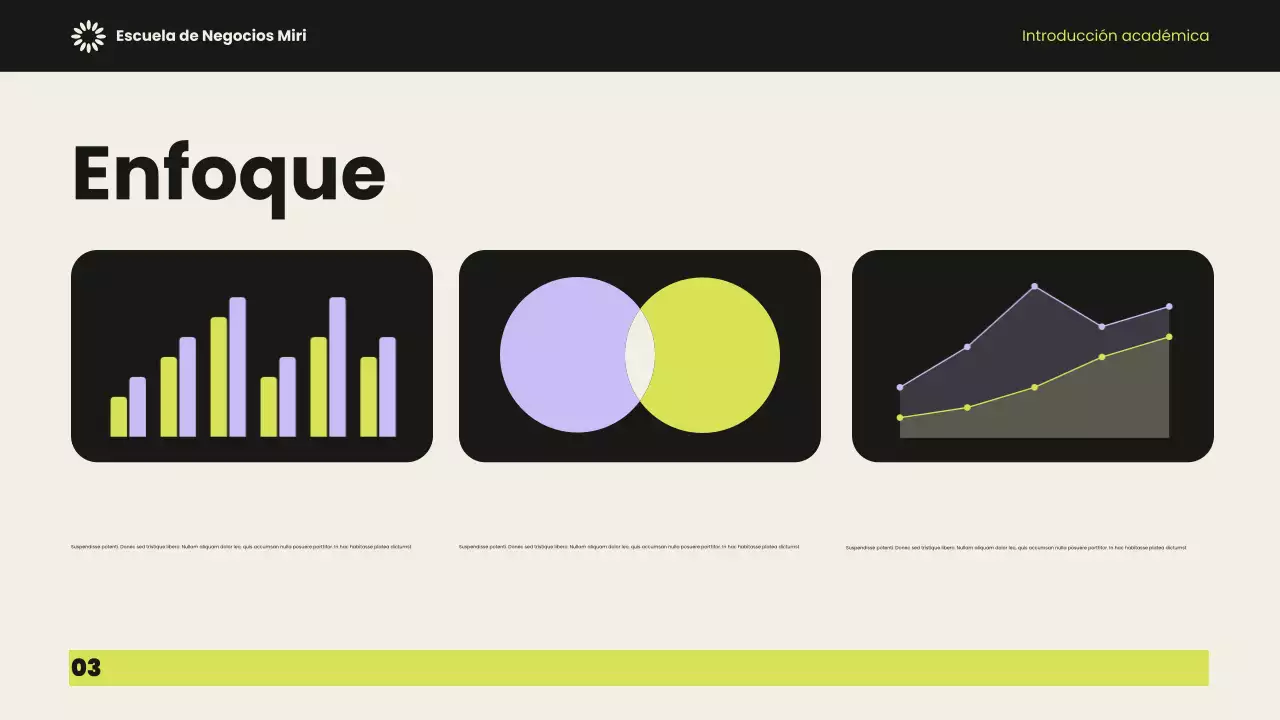 Presentación académica