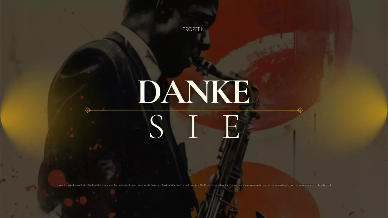 gold vintage music event