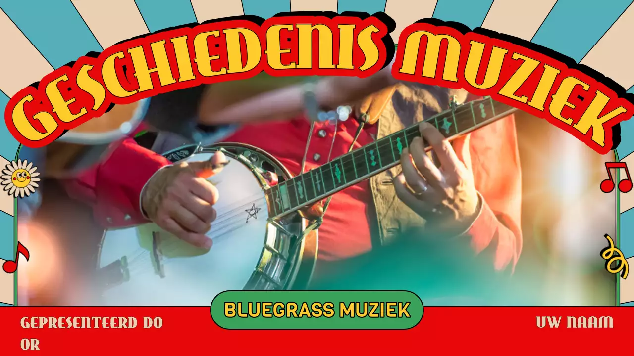 blauwe retro muziekgids