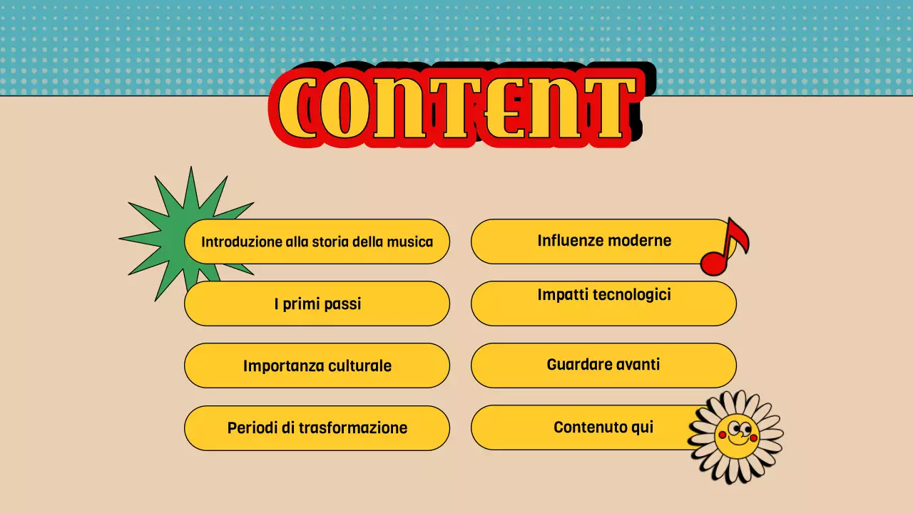 guida musicale blu retrò