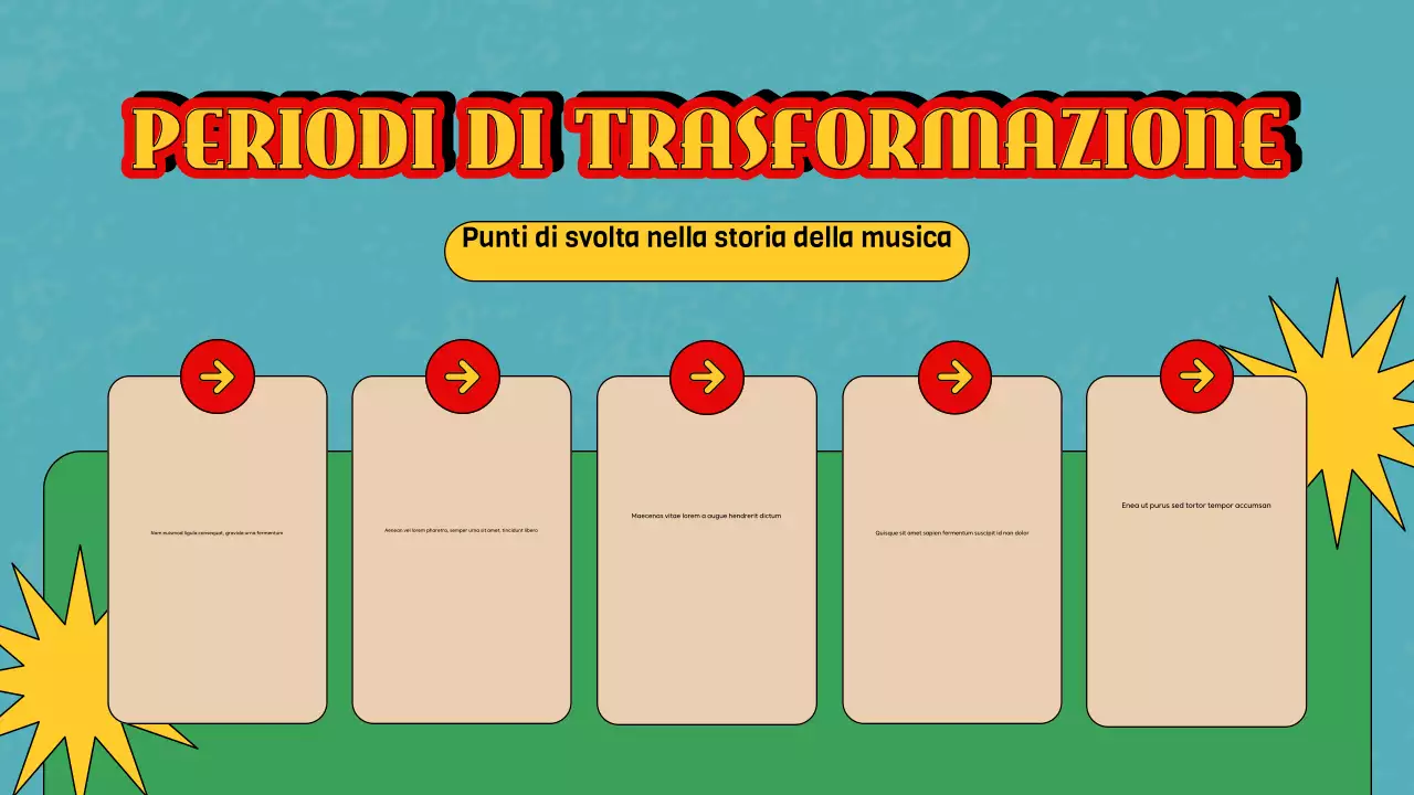 guida musicale blu retrò